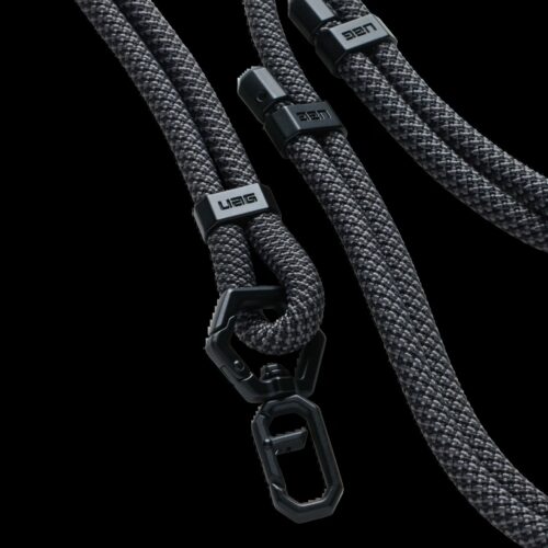 สายคล้อง UAG รุ่น Civilian Crossbody Slim Lanyard - สี Graphite/Black - Image 3