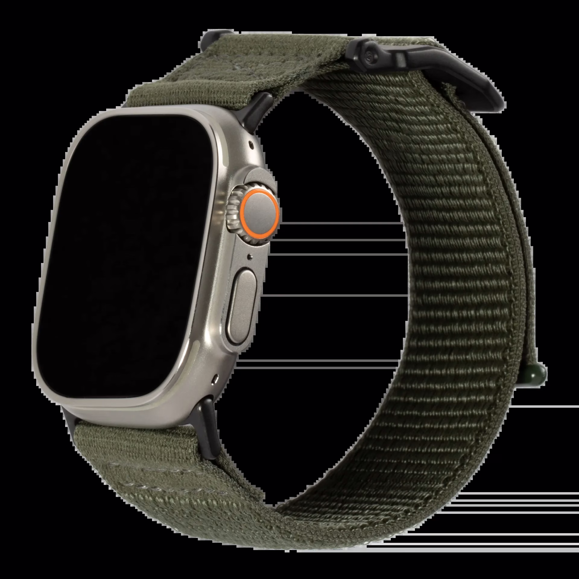 UAG รุ่น Active - สายนาฬิกา Apple Watch 42/44/45/49mm - สี Foliage Green