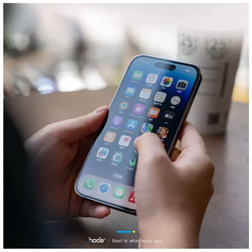 Hoda รุ่น Glass Protector Clear - ฟิล์มกระจก iPhone 16 Plus / 15 Plus - Image 11