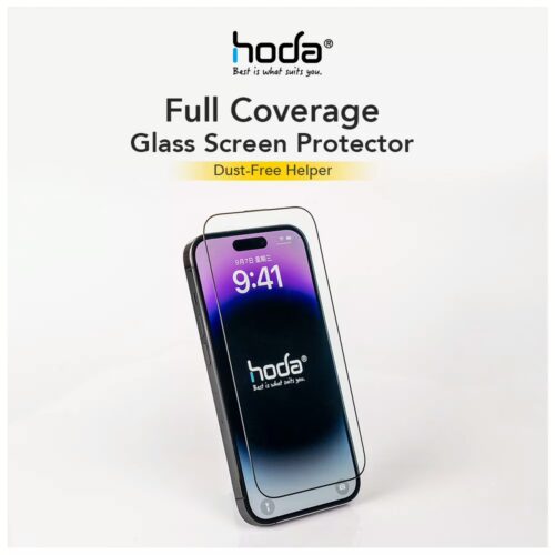 Hoda รุ่น Glass Protector Clear - ฟิล์มกระจก iPhone 16 Plus / 15 Plus - Image 9