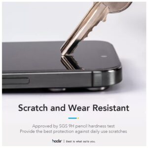 Hoda รุ่น Glass Protector Clear - ฟิล์มกระจก iPhone 15 Pro Max