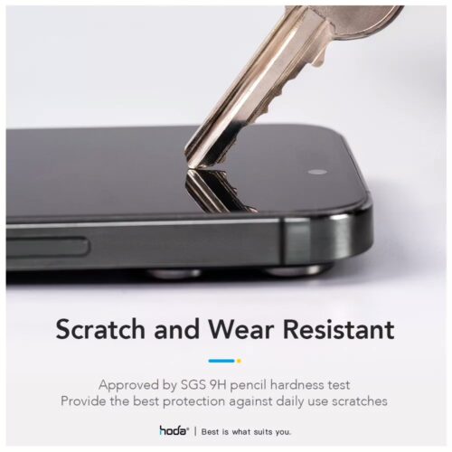 Hoda รุ่น Glass Protector Clear - ฟิล์มกระจก iPhone 16 Plus / 15 Plus - Image 7