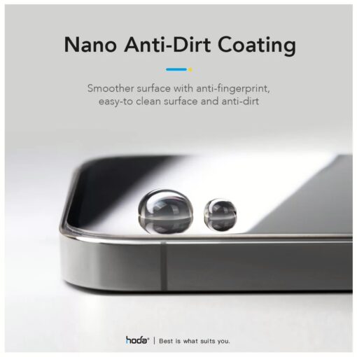 Hoda รุ่น Glass Protector Clear - ฟิล์มกระจก iPhone 16 Plus / 15 Plus - Image 5