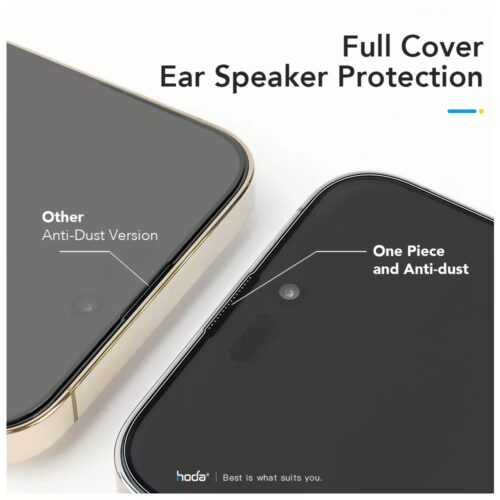 Hoda รุ่น Glass Protector Clear - ฟิล์มกระจก iPhone 16 Plus / 15 Plus - Image 4