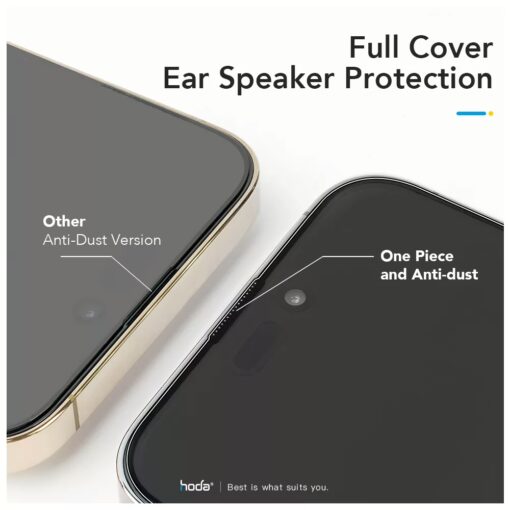 Hoda รุ่น Glass Protector Clear - ฟิล์มกระจก iPhone 16 Plus / 15 Plus - Image 4