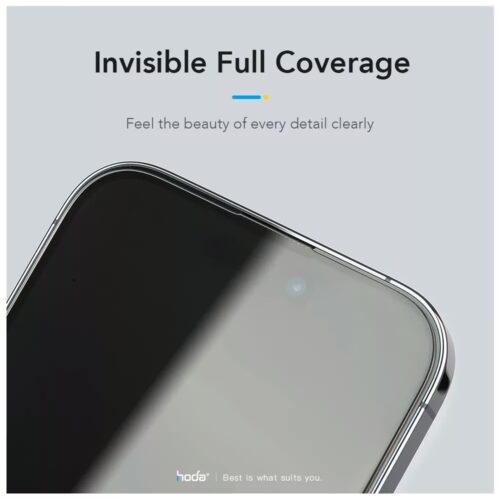 Hoda รุ่น Glass Protector Clear - ฟิล์มกระจก iPhone 16 Plus / 15 Plus - Image 3