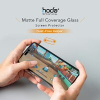Hoda รุ่น Glass Protector Matte, Anti-Glare (AG) - ฟิล์มกระจก iPhone 15 Pro
