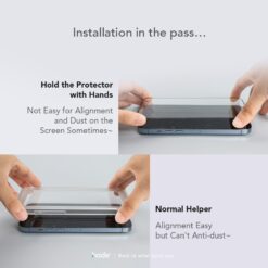 Hoda รุ่น Glass Protector Matte, Anti-Glare (AG) - ฟิล์มกระจก iPhone 15 Pro Max