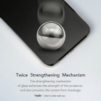 Hoda รุ่น Glass Protector Matte, Anti-Glare (AG) - ฟิล์มกระจก iPhone 15 Pro