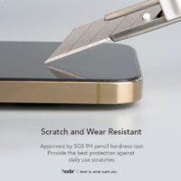 Hoda รุ่น Glass Protector Matte, Anti-Glare (AG) - ฟิล์มกระจก iPhone 15 Pro