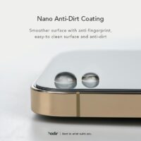Hoda รุ่น Glass Protector Matte, Anti-Glare (AG) - ฟิล์มกระจก iPhone 15 Pro