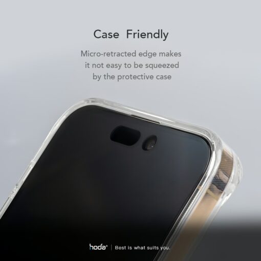 Hoda รุ่น Glass Protector Matte, Anti-Glare (AG) - ฟิล์มกระจก iPhone 15 Pro Max - Image 8