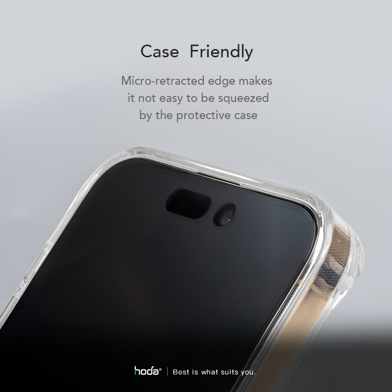 Hoda รุ่น Glass Protector Matte, Anti-Glare (AG) - ฟิล์มกระจก iPhone 15 Pro Max