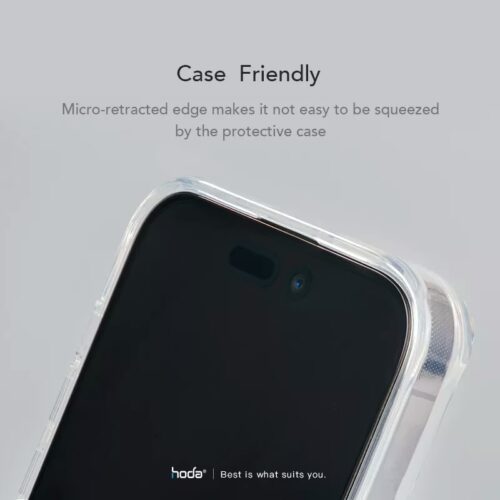 Hoda รุ่น Glass Protector Anti-Peeper (AP) - ฟิล์มกระจก iPhone 15 Pro - Image 6