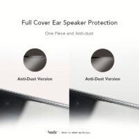 Hoda รุ่น Glass Protector AGbC (Corning) - ฟิล์มกระจก iPhone 15 Pro Max