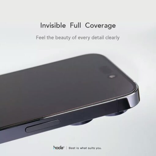 Hoda รุ่น Glass Protector Anti-Peeper (AP) - ฟิล์มกระจก iPhone 15 Pro Max - Image 14