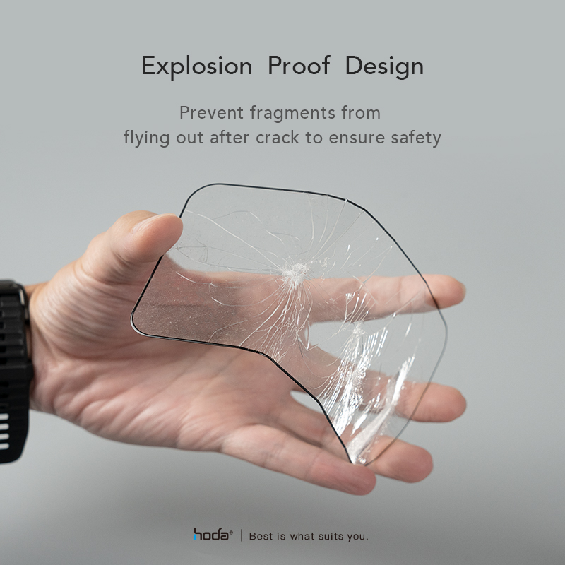 Hoda รุ่น Glass Protector AGbC (Corning) - ฟิล์มกระจก iPhone 15 Pro Max