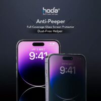 Hoda รุ่น Glass Protector Anti-Peeper (AP) - ฟิล์มกระจก iPhone 15 Pro