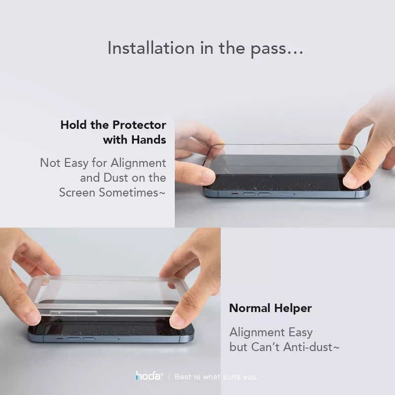 Hoda รุ่น Glass Protector Anti-Peeper (AP) - ฟิล์มกระจก iPhone 15 Pro