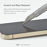 Hoda รุ่น Glass Protector AGbC (Corning) - ฟิล์มกระจก iPhone 15 Pro Max