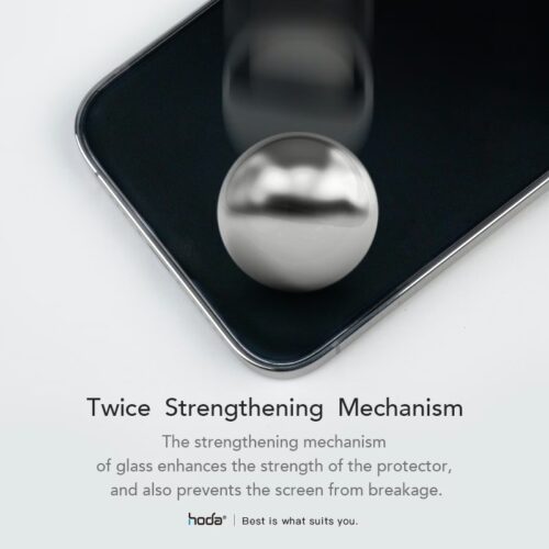 Hoda รุ่น Glass Protector Blue Light Filter (BLC) - ฟิล์มกระจก iPhone 16 / 15 - Image 12