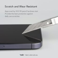 Hoda รุ่น Glass Protector Blue Light Filter (BLC) - ฟิล์มกระจก iPhone 16 / 15