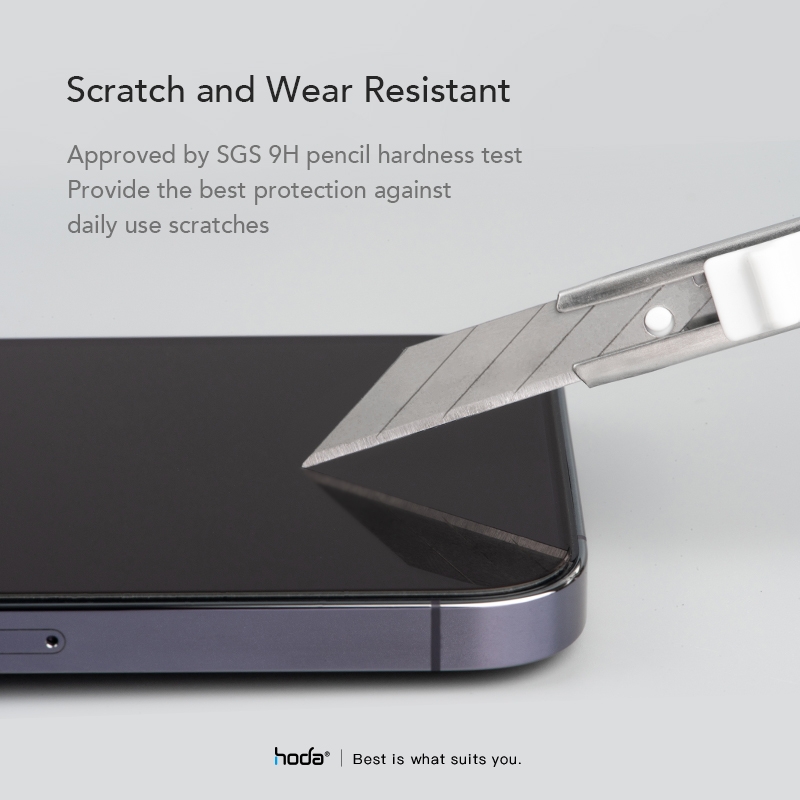 Hoda รุ่น Glass Protector Blue Light Filter (BLC) - ฟิล์มกระจก iPhone 15