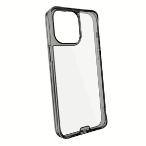Hoda รุ่น Crystal Pro - เคส iPhone 15 Pro Max - สี Clear Black