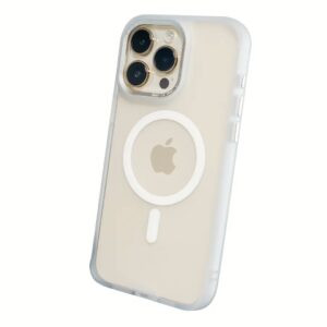 Hoda รุ่น Rough Case with MagSafe - เคส iPhone 15 Pro Max - สี Matte Clear