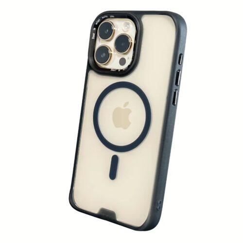 Hoda รุ่น Rough Case with MagSafe - เคส iPhone 15 Pro Max - สี Black