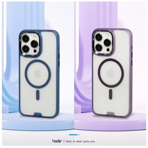 Hoda รุ่น Rough Case with MagSafe - เคส iPhone 15 Pro Max - สี Dark Blue - Image 2