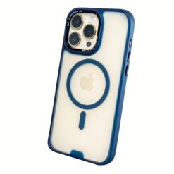 Hoda รุ่น Rough Case with MagSafe - เคส iPhone 15 Pro - สี Dark Blue