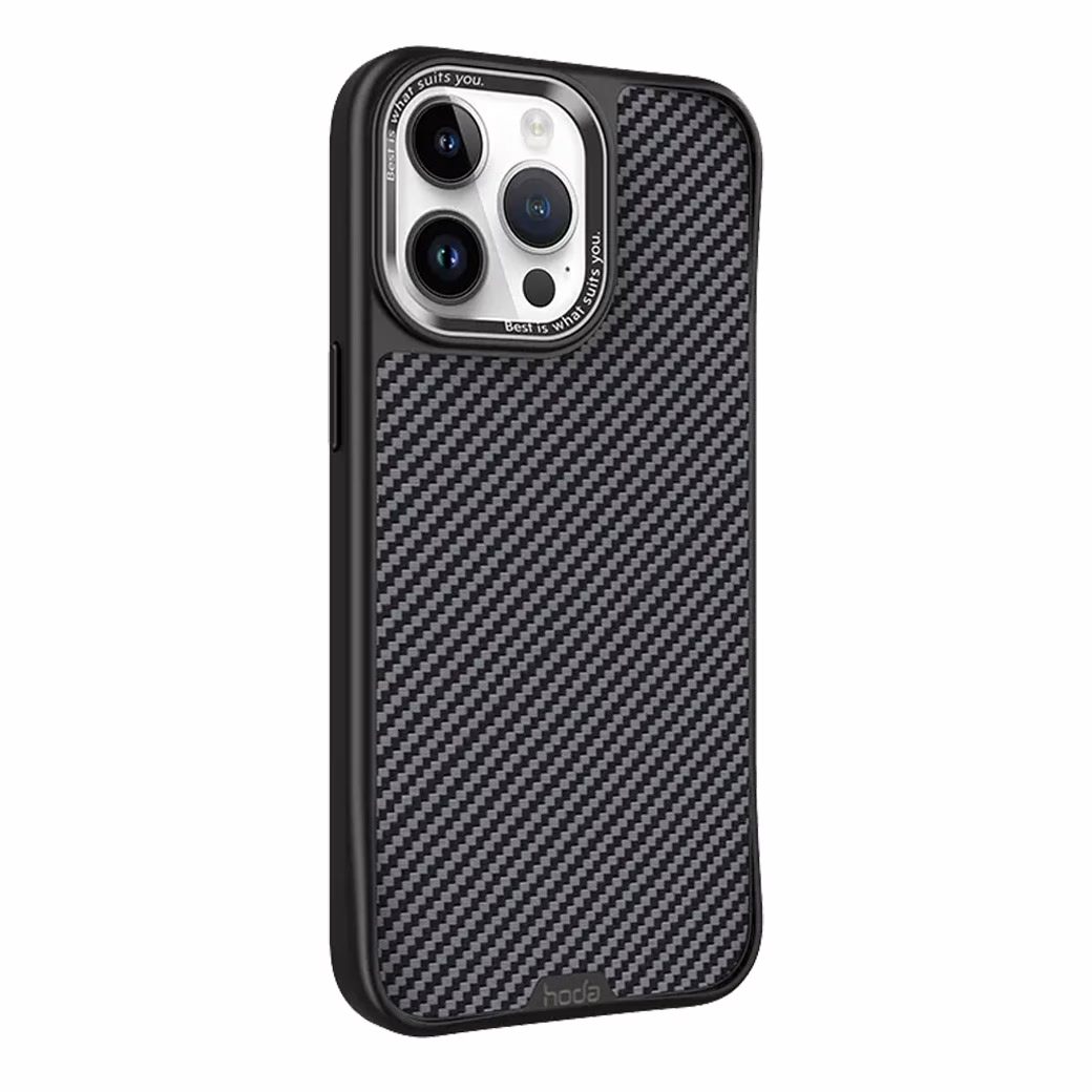 Hoda รุ่น Diverse Case with MagSafe - เคส iPhone 15 Pro Max - สี Kevlar
