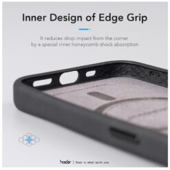 Hoda รุ่น Diverse Case with MagSafe - เคส iPhone 15 Pro - สี Kevlar