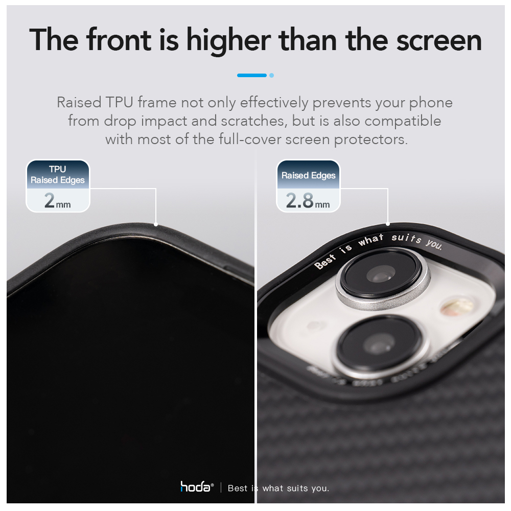 Hoda รุ่น Diverse Case with MagSafe - เคส iPhone 15 Pro Max - สี Kevlar