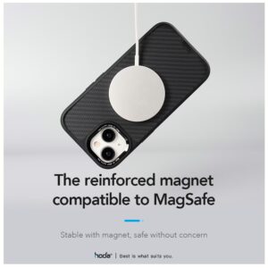 Hoda รุ่น Diverse Case with MagSafe - เคส iPhone 15 Pro - สี Kevlar 24 Hoda รุ่น Diverse Case with MagSafe - เคส iPhone 15 Pro - สี Kevlar