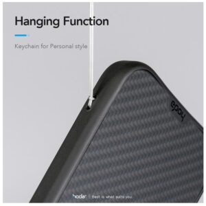 Hoda รุ่น Diverse Case with MagSafe - เคส iPhone 15 Pro - สี Kevlar 25 Hoda รุ่น Diverse Case with MagSafe - เคส iPhone 15 Pro - สี Kevlar