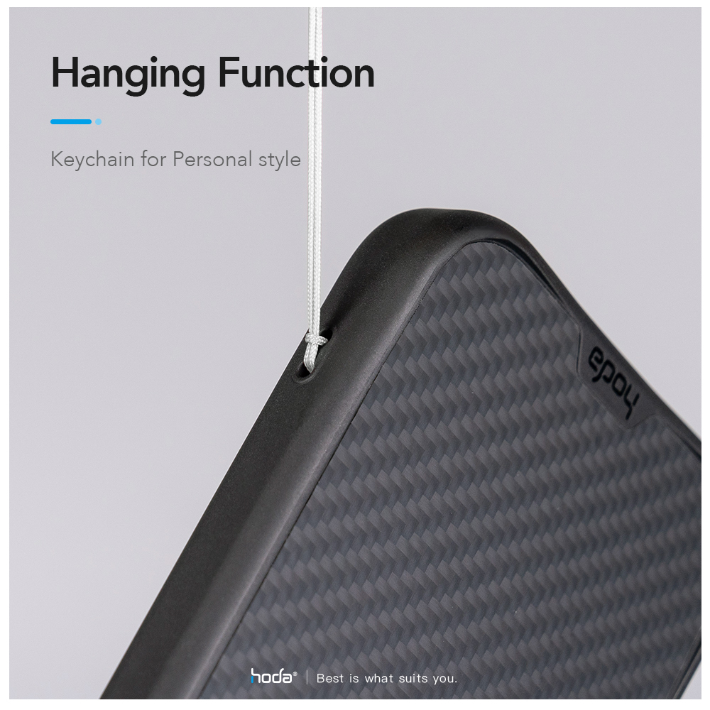 Hoda รุ่น Diverse Case with MagSafe - เคส iPhone 15 Pro - สี Kevlar