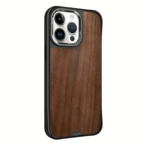 Hoda รุ่น Diverse Case with MagSafe - เคส iPhone 15 Pro Max - สี Walnut
