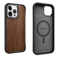 Hoda รุ่น Diverse Case with MagSafe - เคส iPhone 15 Pro - สี Walnut
