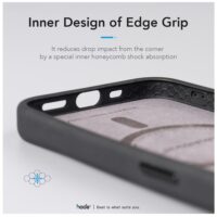 Hoda รุ่น Diverse Case with MagSafe - เคส iPhone 15 Pro - สี Walnut
