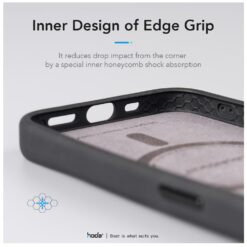 Hoda รุ่น Diverse Case with MagSafe - เคส iPhone 15 Pro Max - สี Walnut