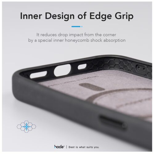 Hoda รุ่น Diverse Case with MagSafe - เคส iPhone 15 Pro - สี Walnut - Image 6