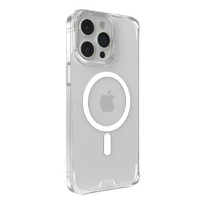Hoda รุ่น Slim Defender with MagSafe - เคส iPhone 15 Pro Max - สี Clear