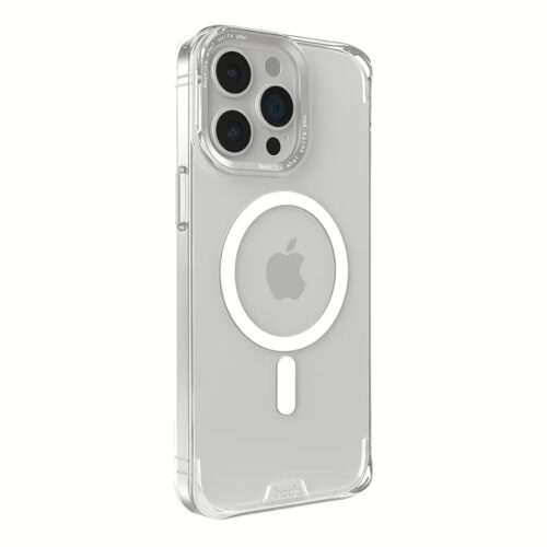 Hoda รุ่น Slim Defender with MagSafe - เคส iPhone 15 Pro Max - สี Clear