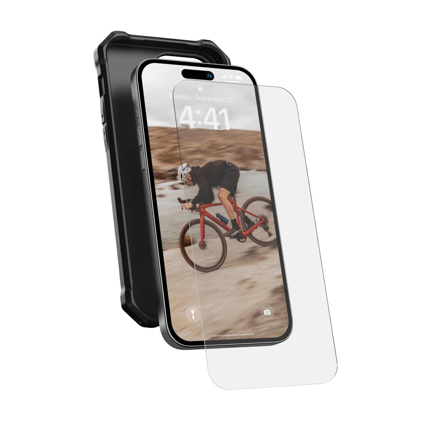 UAG รุ่น Glass Screen Shield - ฟิล์มกระจก iPhone 14 Pro Max