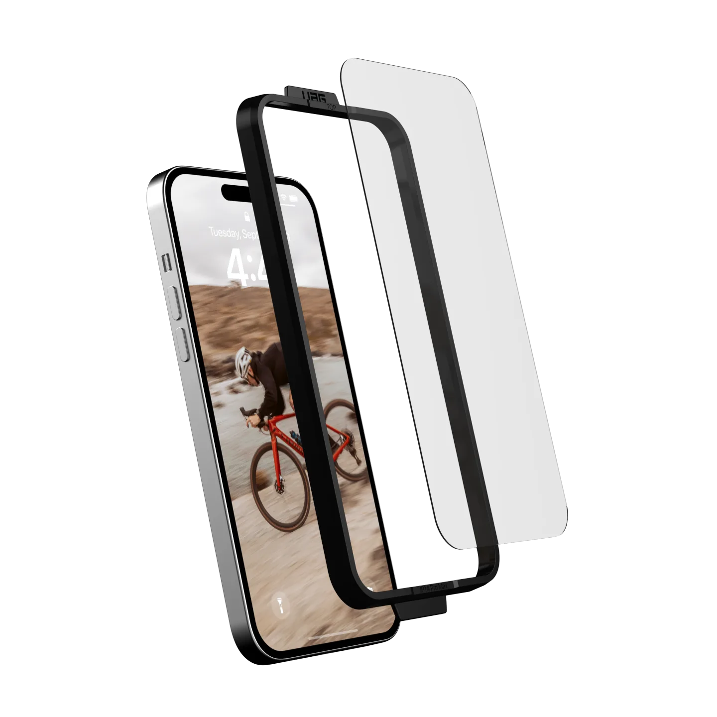 UAG รุ่น Glass Screen Shield - ฟิล์มกระจก iPhone 14 Pro Max