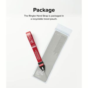 สายคล้องข้อมือ Ringke รุ่น Design Hand Strap - สี Danger Black