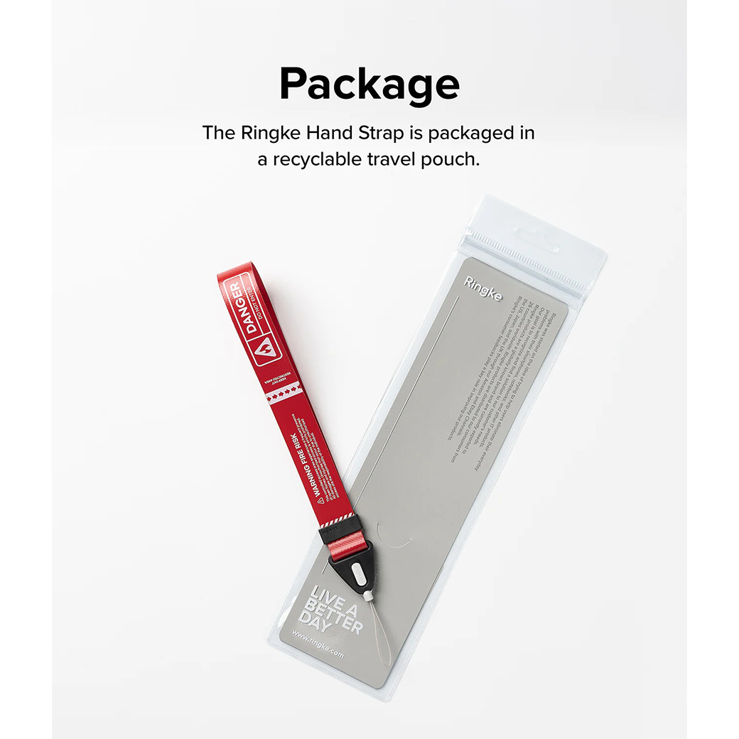 สายคล้องข้อมือ Ringke รุ่น Design Hand Strap - สี Danger Blue