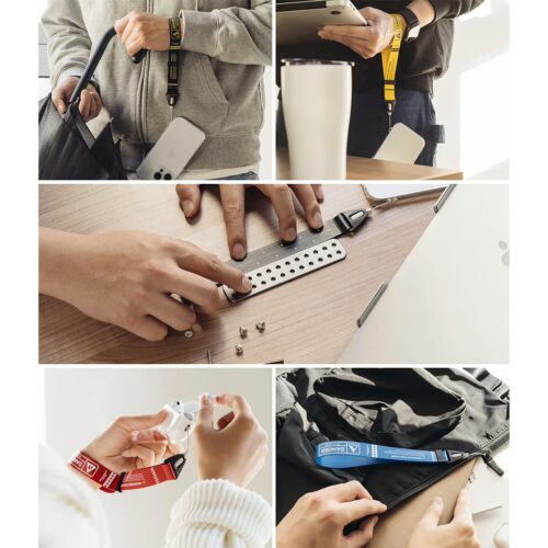 สายคล้องข้อมือ Ringke รุ่น Design Hand Strap - สี Danger Red - Image 2